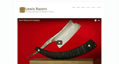 Desktop Screenshot of lewisrazors.com